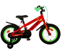 VOLARE Dječji bicikl Rocky, 14", crveni, s dvije ručne kočnice